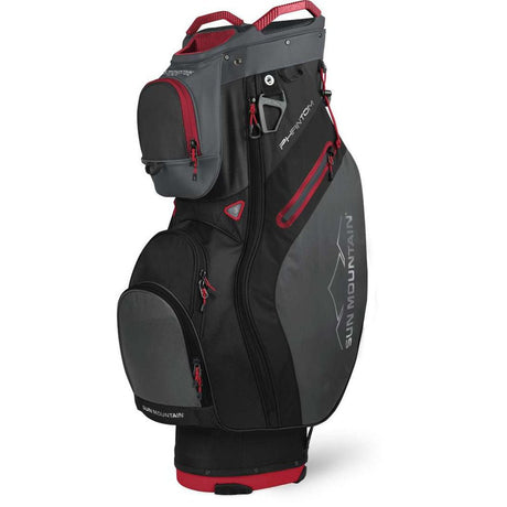 Black Gunmetal Red