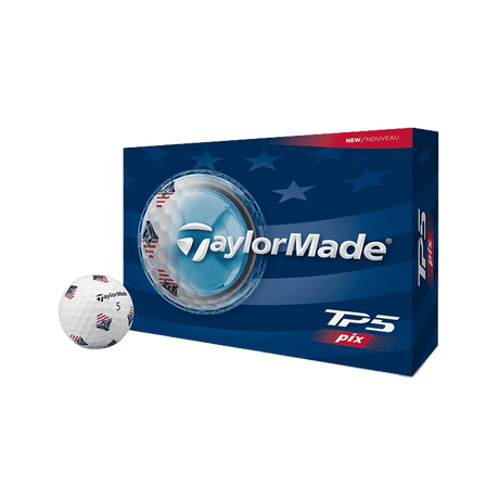 TaylorMade TP5 pix USA Golf Balls