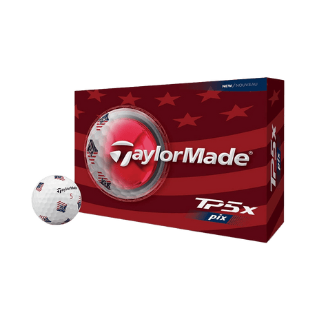 TaylorMade TP5x pix USA Golf Balls