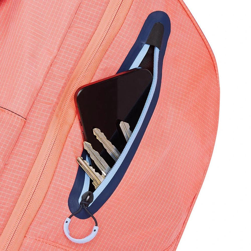 Coral/Navy