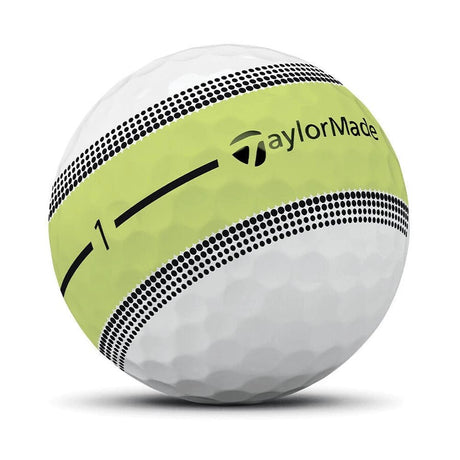 TaylorMade Tour Response Stripe Golf Balls - Neon Multi