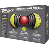 Taylormade TP5X Golf Balls - Yellow - 2024