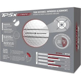 TaylorMade TP5x Stripe Golf Balls