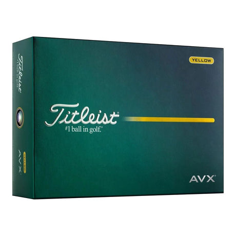 Titleist AVX Golf Balls - Yellow