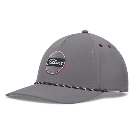 Charcoal/Crimson