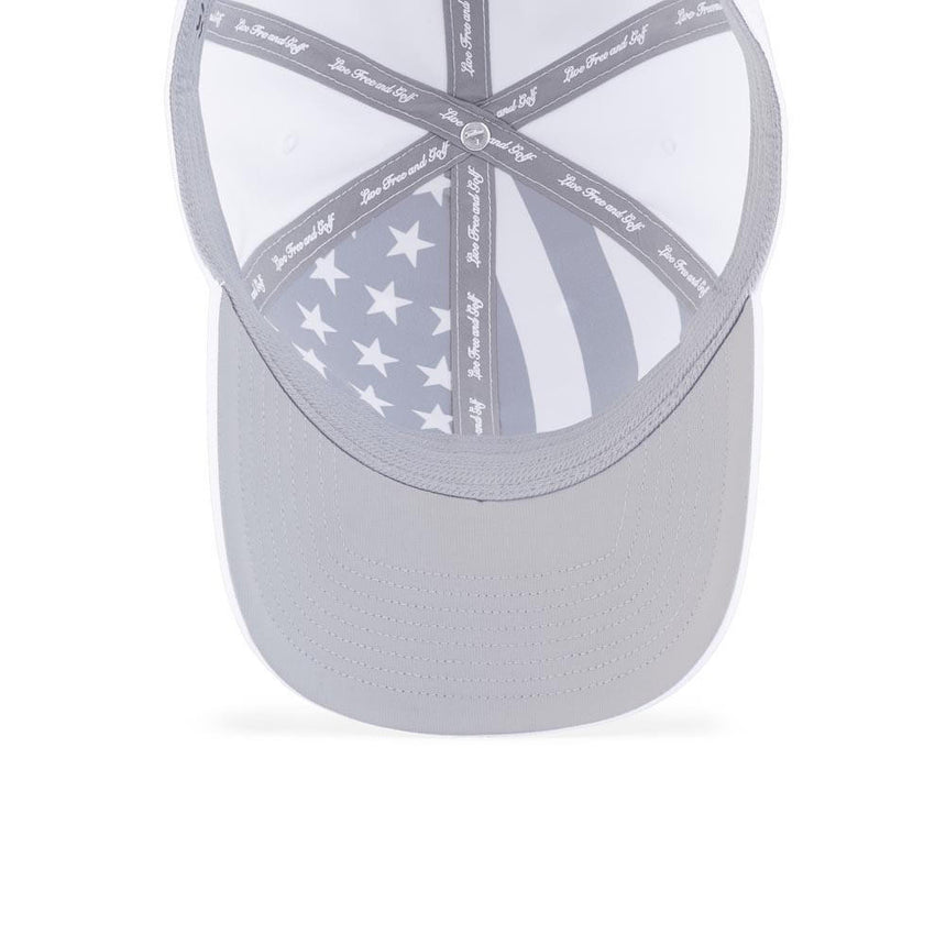 White Navy Red