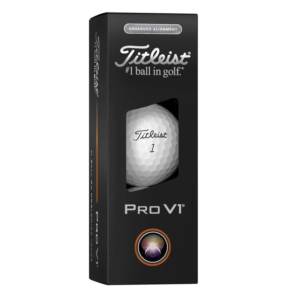Titleist Pro V1 AIM Enhanced Alignment Personalized Golf Balls