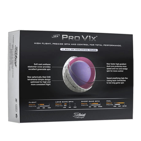 Titleist Pro V1x High Number Golf Balls