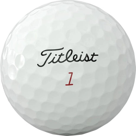 Titleist Pro V1x Left Dash AIM Performance Golf Balls - Red