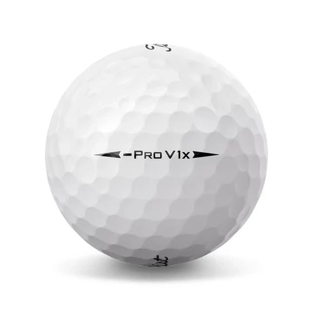 Titleist Pro V1x Left Dash Performance Alignment Golf Balls - Black