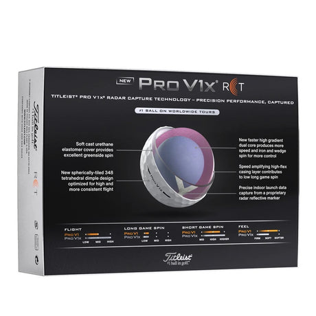 Titleist Pro V1x RCT Golf Balls