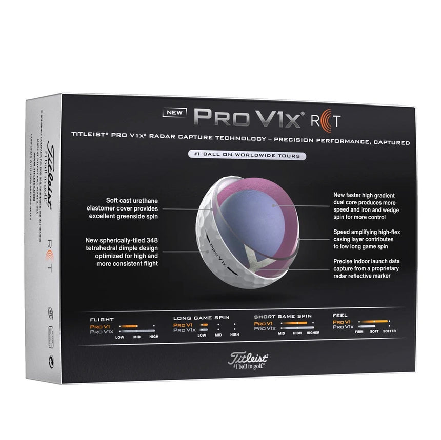 Titleist Pro V1x RCT Golf Balls