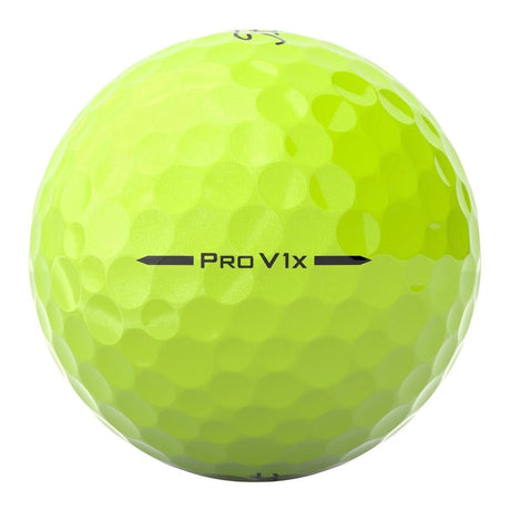Titleist Pro V1x Yellow Personalized Golf Balls