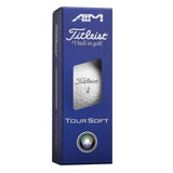 Titleist Tour Soft AIM Golf Balls - Blue