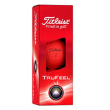 Titleist TruFeel Golf Balls - Matte Red - 2024