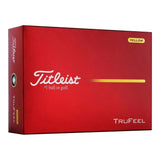 Titleist TruFeel Yellow Personalized Golf Balls