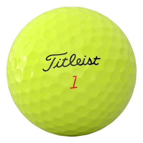 Titleist TruFeel Yellow Personalized Golf Balls