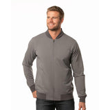 Heather Grey Pinstripe