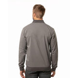 Heather Grey Pinstripe