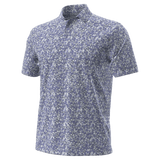 Under Armour Drive Dogwood Print Golf Polo - Transparent