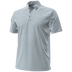 Under Armour Drive Groove Stripe Golf Polo - Blue Calm
