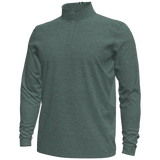 Under Armour Drive Line Dye Jacquard Golf 1/4 Zip - Jasper Blue