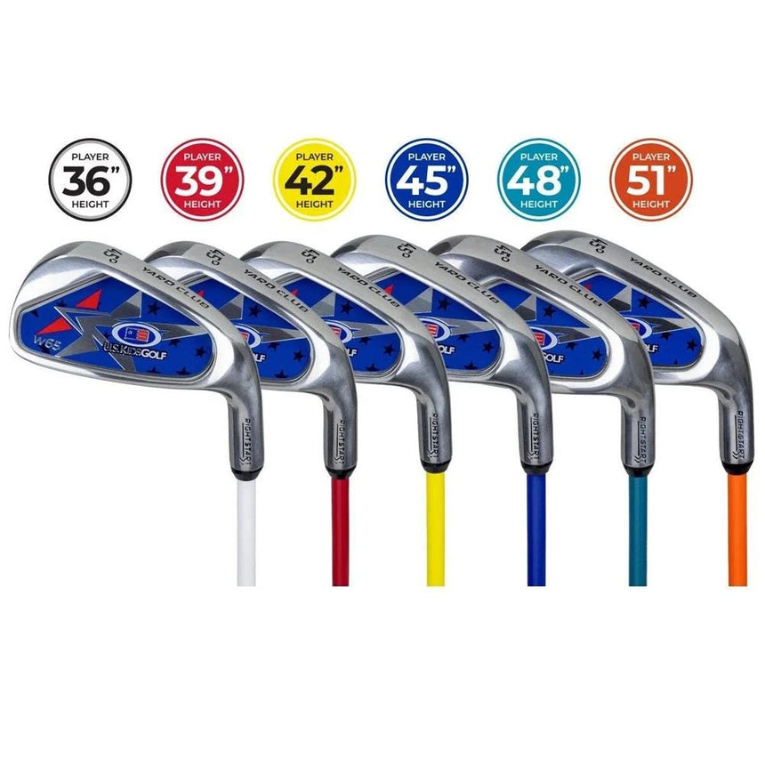 US Kids RS3 Yard Club with 3 Yard Balls and Tee