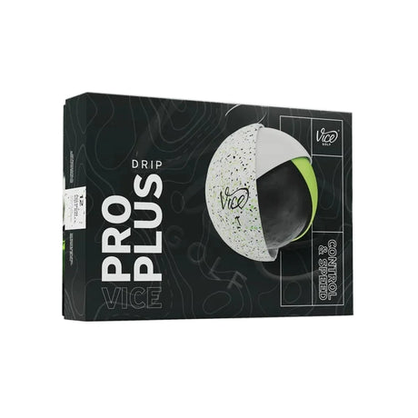 Vice Golf Pro Plus Golf Balls - Drip Lime