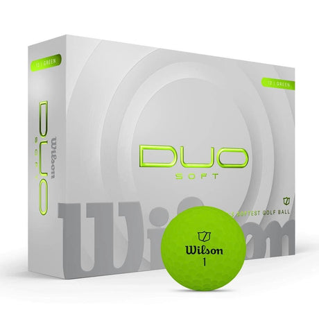 Wilson Duo Soft Golf Balls - Green - 2025