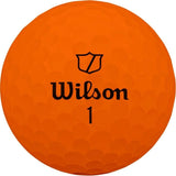 Wilson Duo Soft Golf Balls - Orange - 2025
