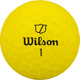 Wilson Duo Soft Golf Balls - Yellow - 2025