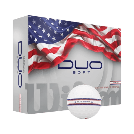 Wilson Duo Soft TRK360 Stars and Stripes Golf Balls