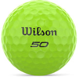 Wilson Fifty Elite Golf Balls - Green