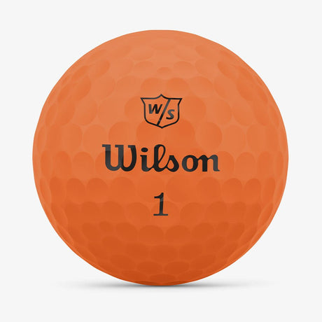 Wilson Staff Duo Soft Golf Balls - Orange - 2023
