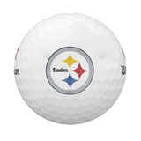 Wilson DUO Soft + NFL Golf Balls - Pittsburgh Steelers