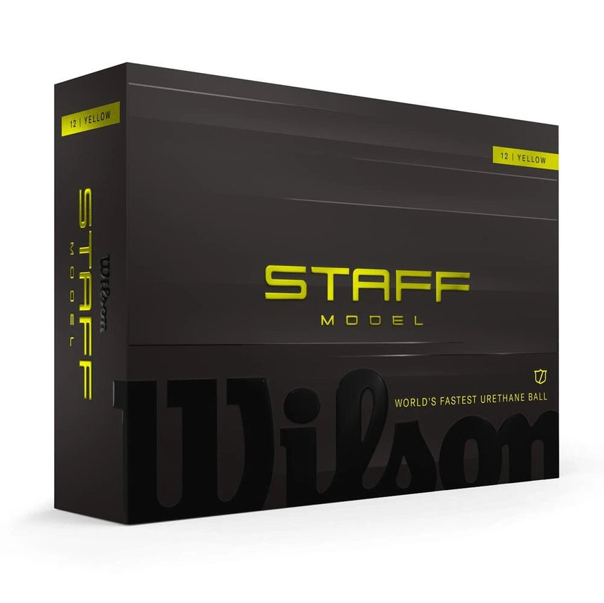Wilson Staff Model Golf Balls - Yellow