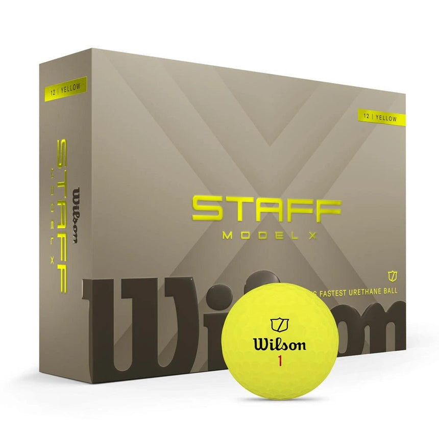 Wilson Staff Model X Golf Balls - Yellow