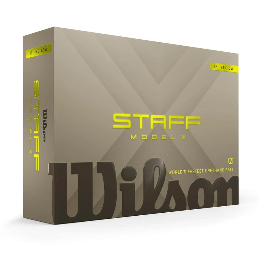 Wilson Staff Model X Golf Balls - Yellow