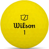 Wilson Traid Golf Balls - Yellow