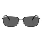 Ray-Ban RB3717 - Polished Black/Dark Grey