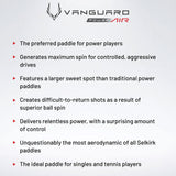 Selkirk Vanguard Power Air Invikta Paddle